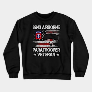 82nd Airborne Paratrooper Veterans Day Crewneck Sweatshirt